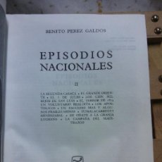 Libros de segunda mano: OBRAS COMPLETAS. BENITO PÉREZ GALDÓS. TOMO II. AGUILAR, EDITOR. Lote 403006964