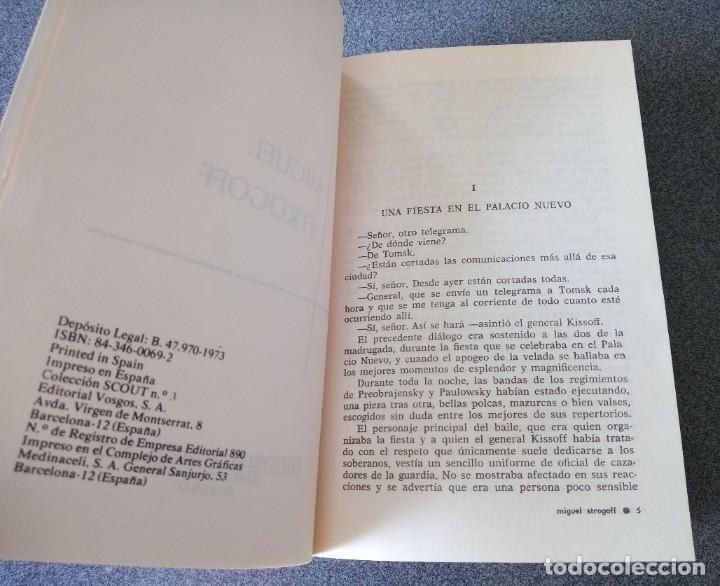 Libros de segunda mano: Miguel Strogoff Julio Verne - Foto 5