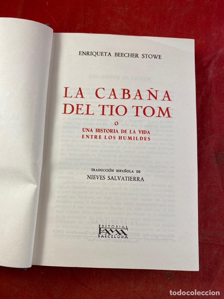 Libros de segunda mano: La caba&ntilde;a del t&iacute;o TOM - Foto 1
