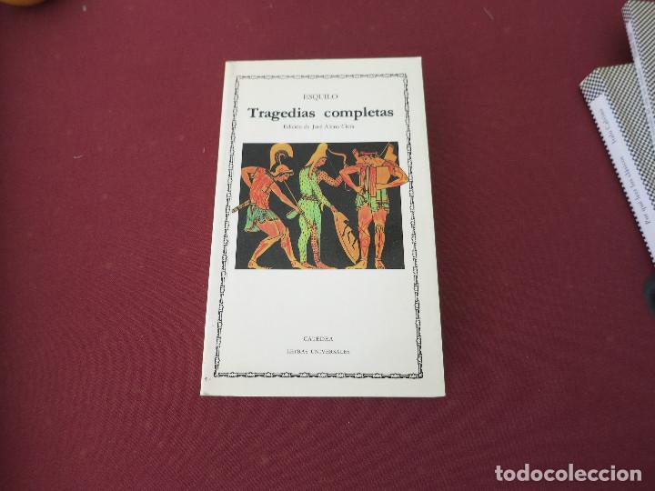 Libros de segunda mano: TRAGEDIAS COMPLETAS / ESQUILO / CATEDRA - Foto 1