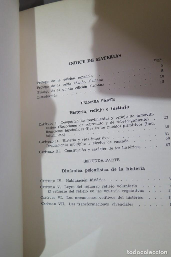 Libros de segunda mano: HISTERIA, REFLEJO E INSTINTO. ERNST KRETSCHMER - Foto 3