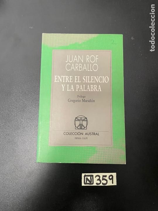 Libros de segunda mano: Entre el silencio y la palabra - Foto 1
