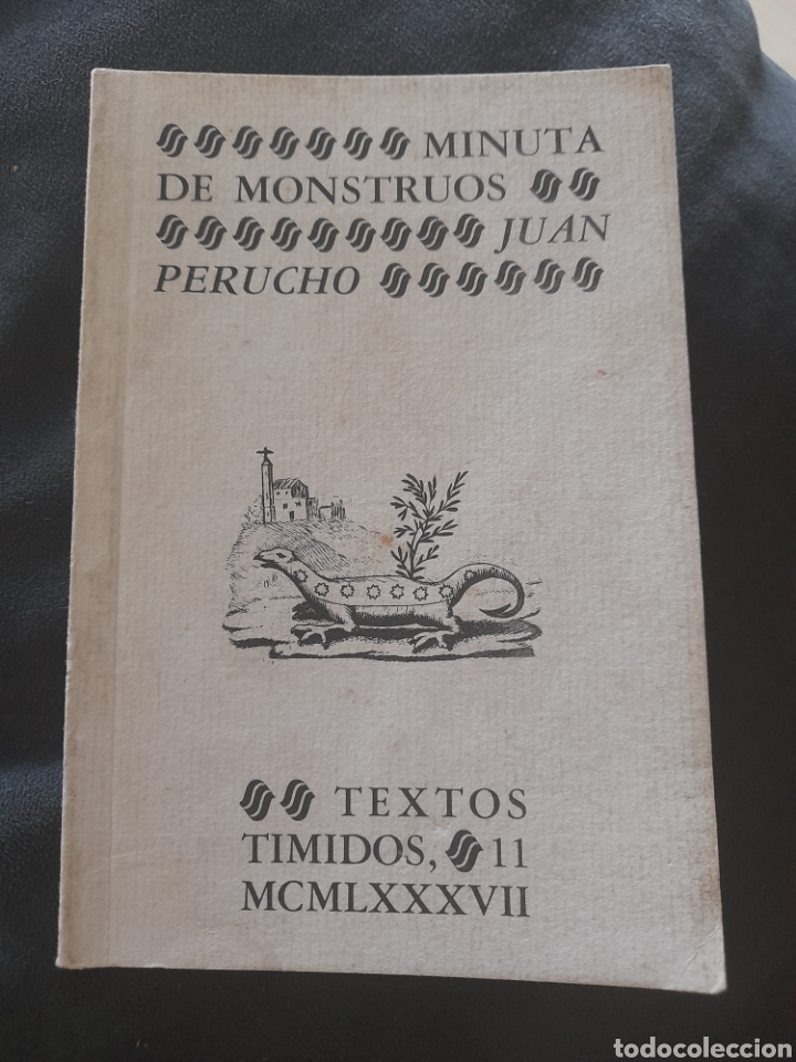 Libros de segunda mano: Minuta de monstruos. Juan Perucho - Foto 1