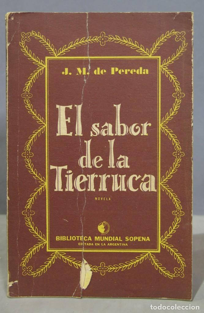 Libros de segunda mano: 1939.- el sabor de la tierruca. PEREDA - Foto 1