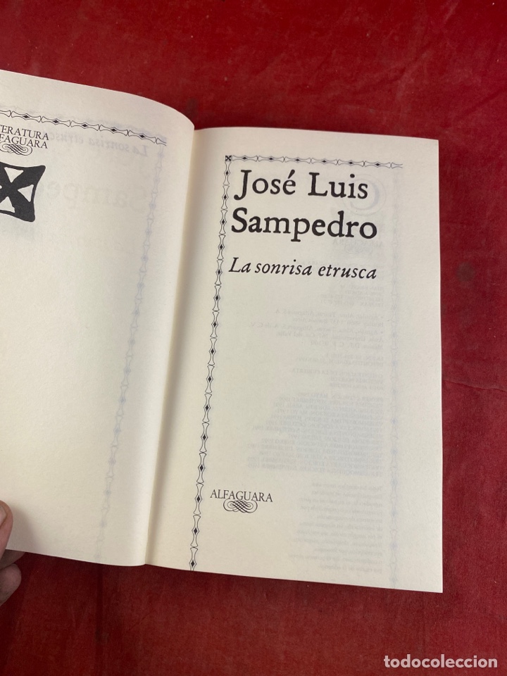 Libros de segunda mano: LA SONRISA ETRUSCA - Foto 2