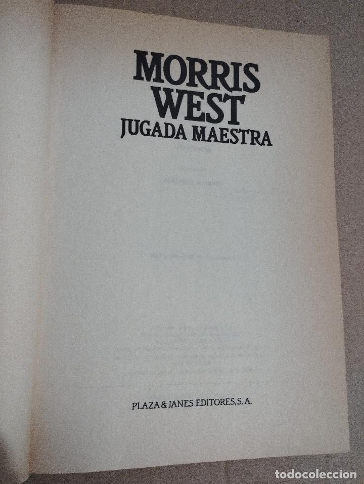 Libros de segunda mano: JUGADA MAESTRA (MORRIS WEST) - Foto 2