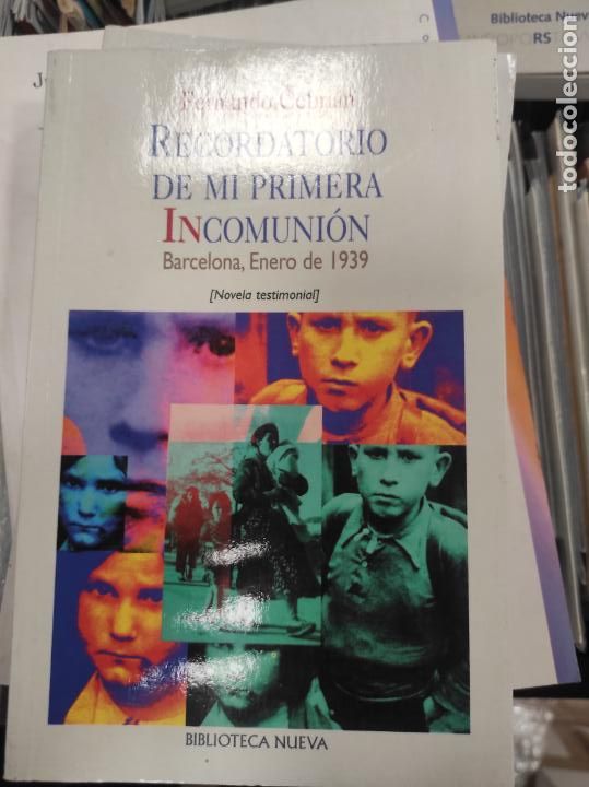 Libros de segunda mano: RECORDATORIO DE MI PRIMERA INCOMUNION. FERNANDO CEBRI&Aacute;N. BIBLIOTECA NUEVA