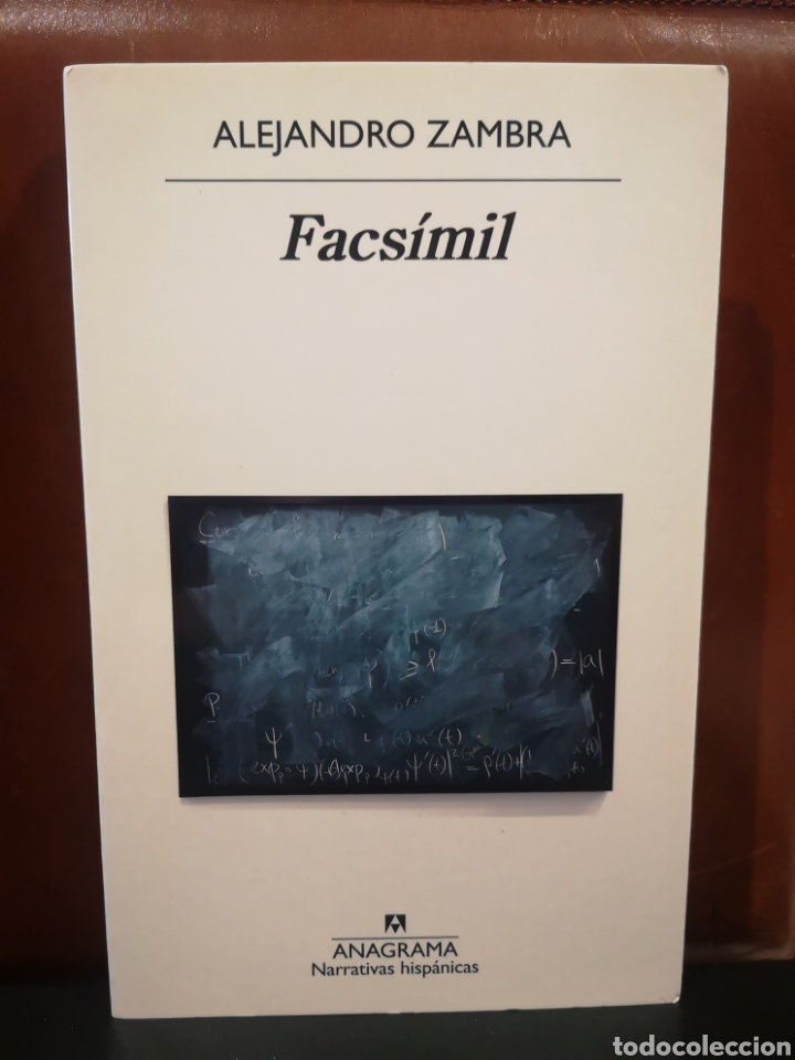 Libros de segunda mano: Facs&iacute;mil. Alejandro Zambra. - Foto 1