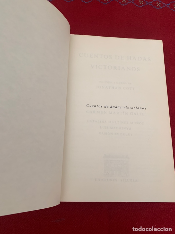 Libros de segunda mano: Cuentos de hadas victorianos. Edici&oacute;n a cargo de Jonathan Cott. - Foto 5