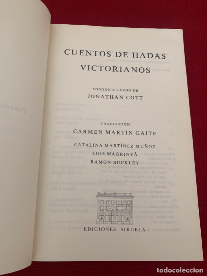 Libros de segunda mano: Cuentos de hadas victorianos. Edici&oacute;n a cargo de Jonathan Cott. - Foto 6