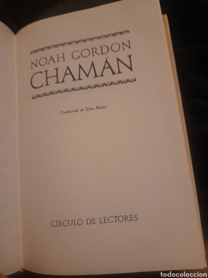 Libros de segunda mano: CHAMAN, libro de Noah Gordon, de 1993 - Foto 2