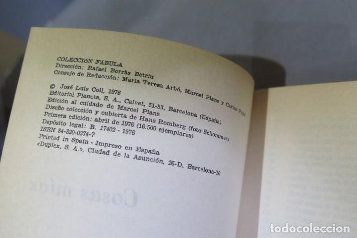 Libros de segunda mano: COSAS MIAS. COLL - Foto 2