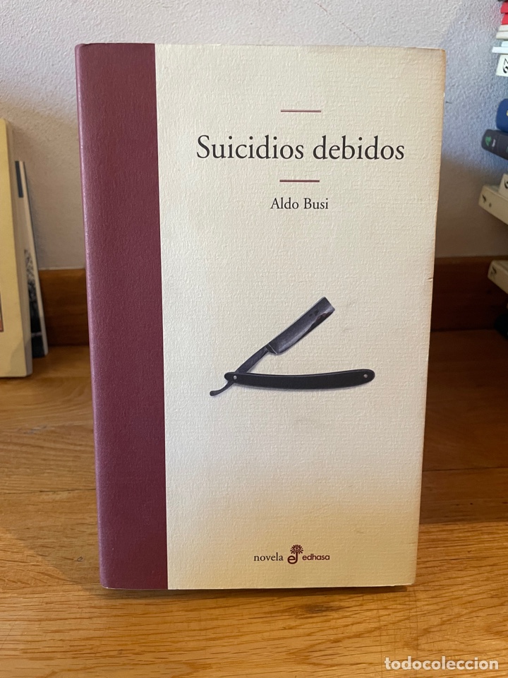 Libros de segunda mano: Suicidios debidos Aldo Busi - Foto 1