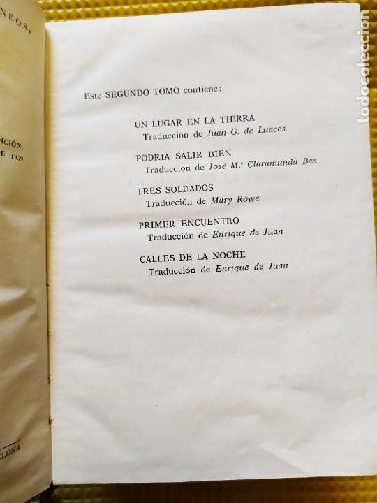 Libros de segunda mano: NOVELAS JOHN DOS PASSOS 2 TOMOS - Foto 5