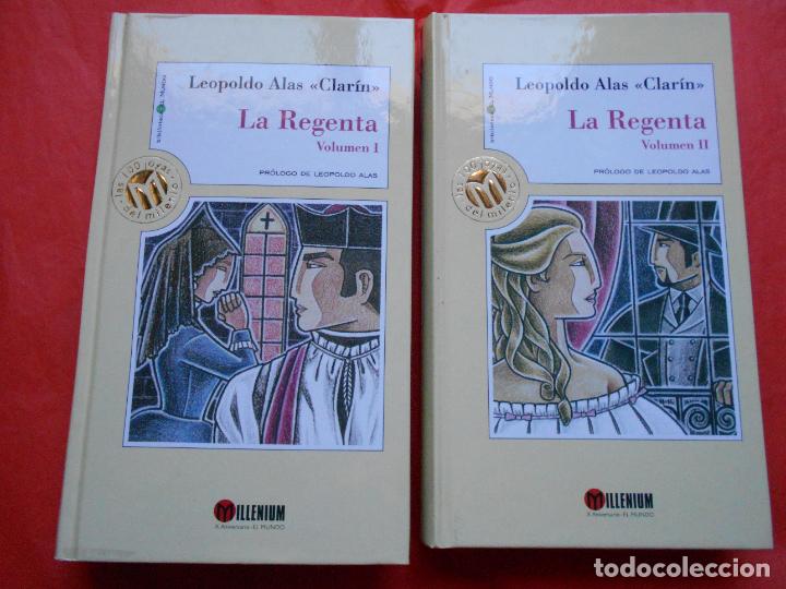 Libros de segunda mano: BIBLIOTECA EL MUNDO LEOPOLDO ALAS `CLARIN&acute; LA REGENTE VOLUMEN I Y II