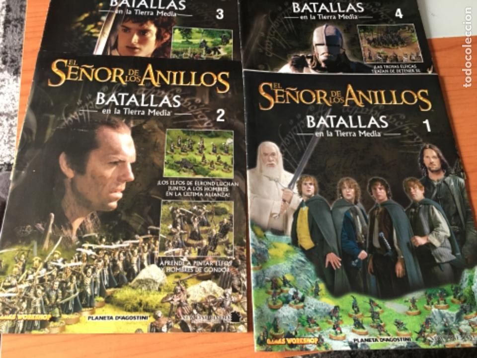 Libros de segunda mano: El se&ntilde;or de los anillos batallas en la tierra media lote