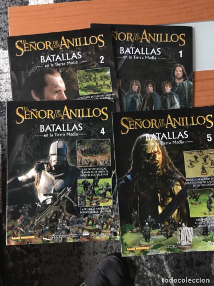 Libros de segunda mano: El se&ntilde;or de los anillos batallas en la tierra media lote