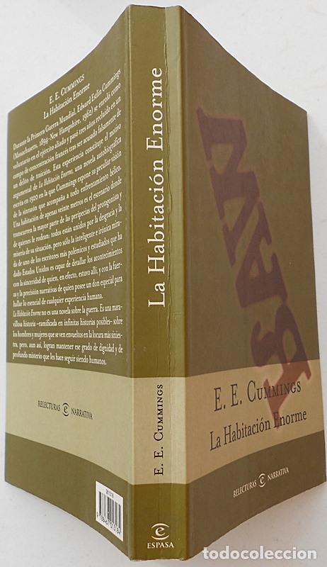 Libros de segunda mano: La habitaci&oacute;n enorme - E.E. Cummings - Espasa (2004) - Foto 3