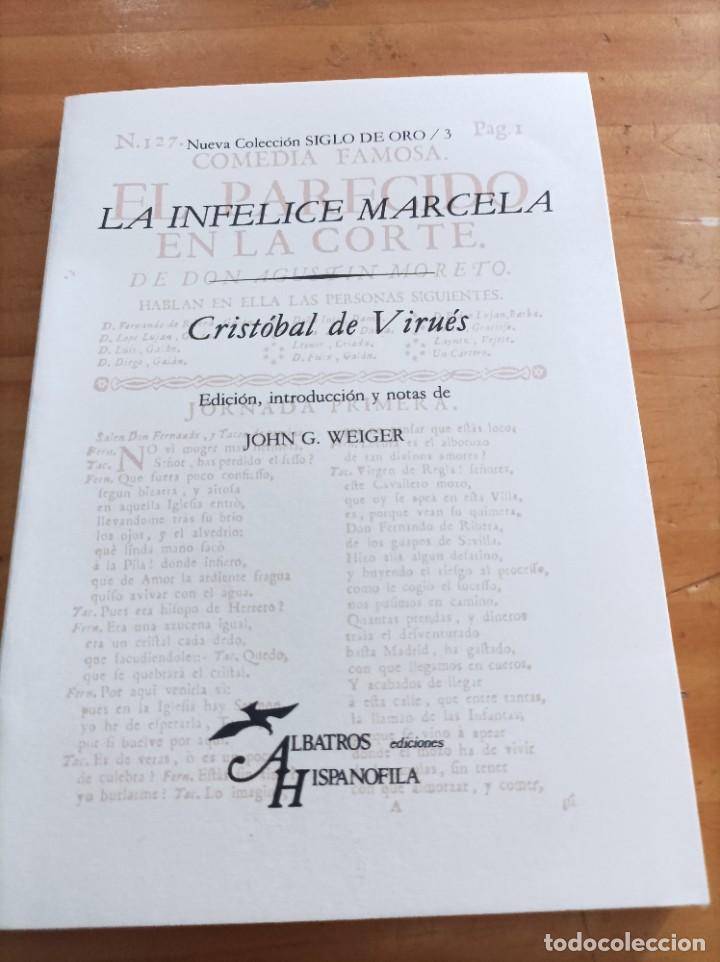 Gebrauchte B&uuml;cher: LA INFELICE MARCELA, CRIST&Oacute;BAL DE VIRUES, ALBATROS EDICIONES,1985,97 P&Aacute;GINAS.,