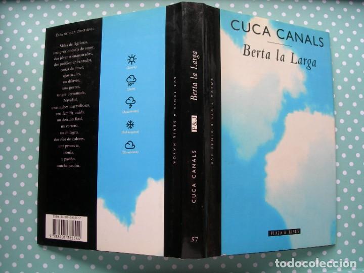 Libros de segunda mano: BERTA LA LARGA / CUCA CANALS / NARRATIVA - Foto 1