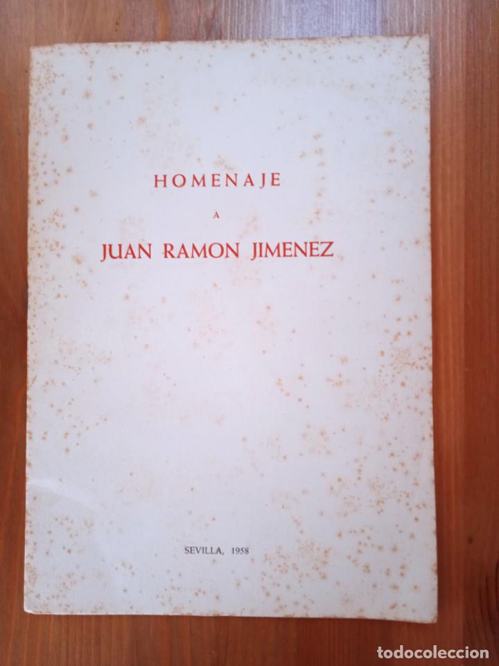 Libros de segunda mano: Homenaje a Juan Ramon Jimenez. - Foto 1