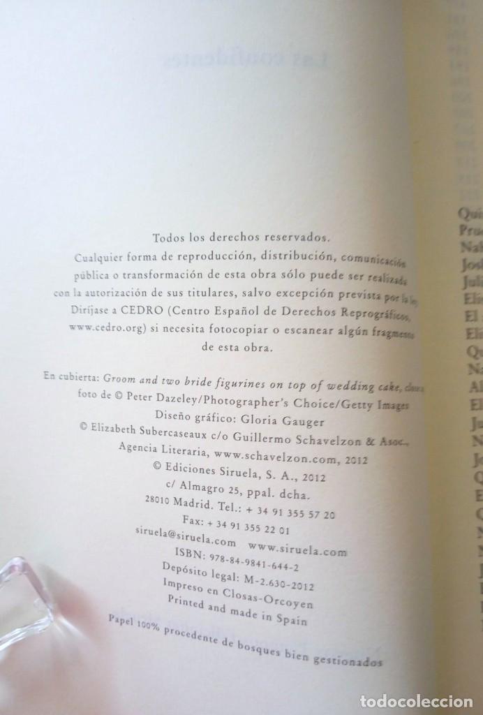 Libros de segunda mano: ELIZABETH SUBERCASEAUX LAS CONFIDENTES - Foto 5