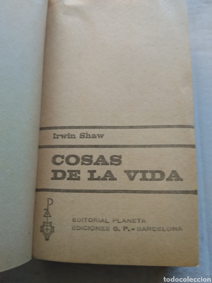 Libros de segunda mano: COSAS DE LA VIDA/IRWIN SHAW - Foto 2