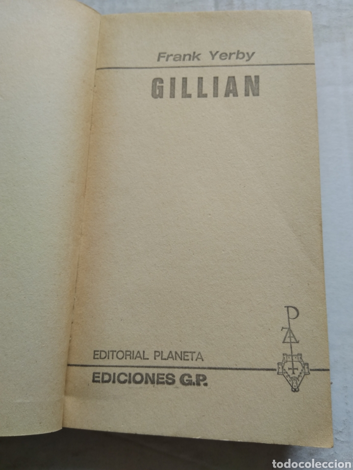 Libros de segunda mano: GILLIAN/FRANK YERBY - Foto 2