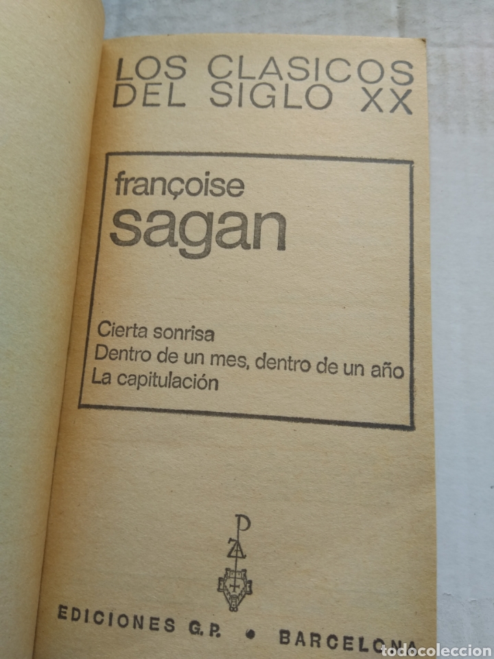Libros de segunda mano: FRAN&Ccedil;OIS SAGAN/CIERTA SONRISA - Foto 2