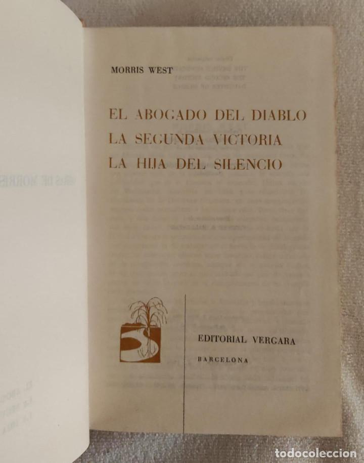 Libros de segunda mano: MORRIS WEST. - Foto 4
