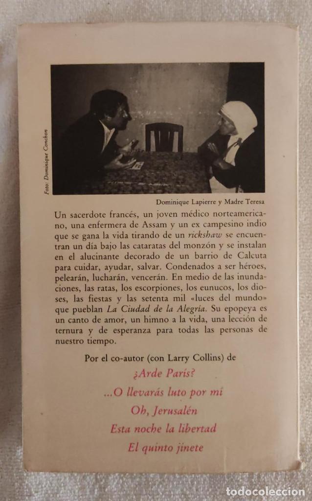 Libros de segunda mano: LA CIUDAD DE LA ALEGR&Iacute;A. - Foto 2