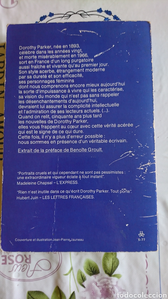 Libros de segunda mano: Dorothy Parker - comme ils sont - Foto 2