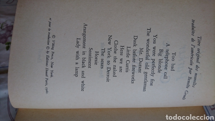 Libros de segunda mano: Dorothy Parker - comme ils sont - Foto 5