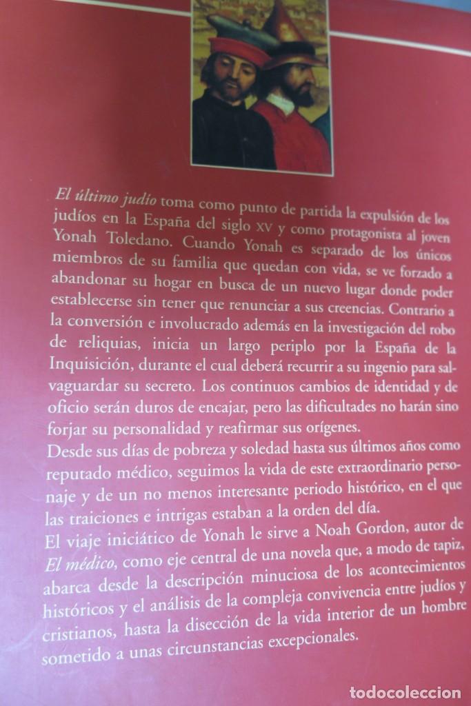 Libros de segunda mano: El &uacute;ltimo jud&iacute;o. Gordon - Foto 3