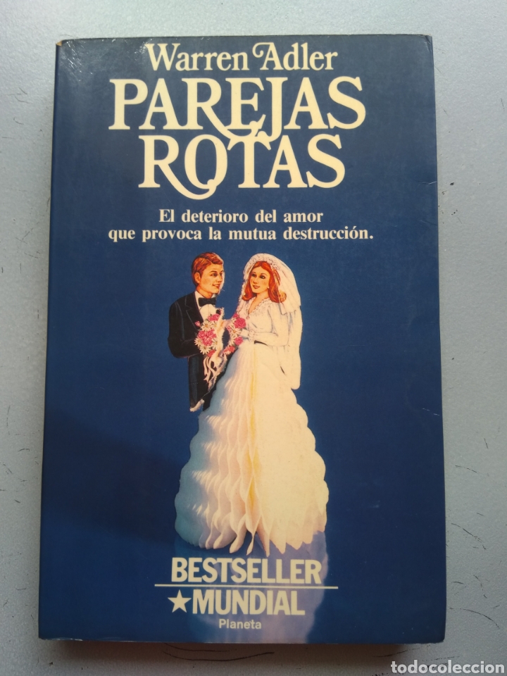 Libros de segunda mano: PAREJAS ROTAS/WARREN ADLER - Foto 1