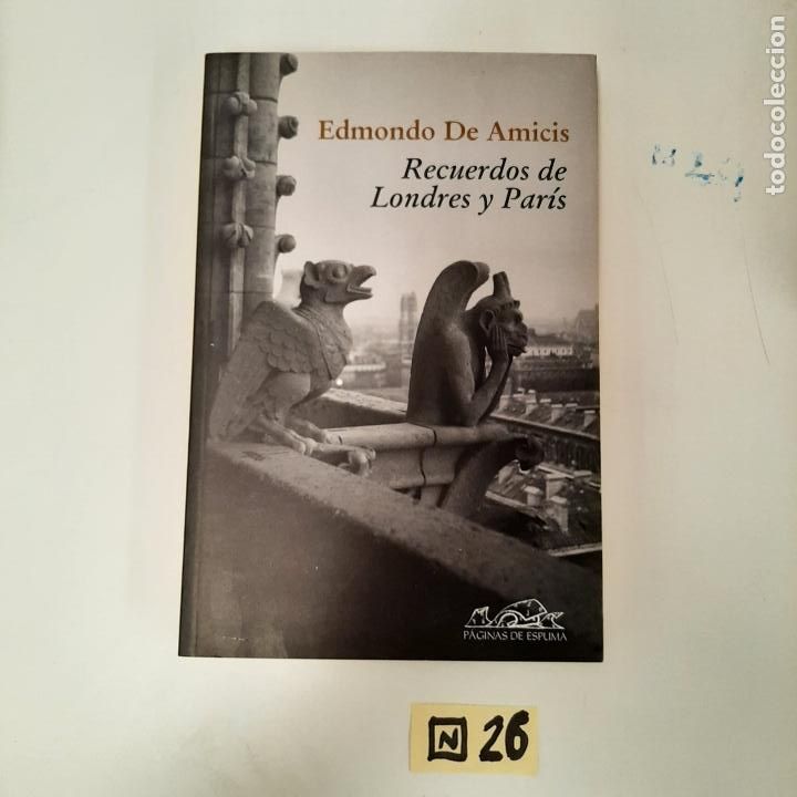 Libros de segunda mano: Recuerdos de Londres y Paris - Foto 1