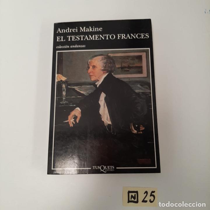 Libros de segunda mano: El testamento franc&eacute;s - Foto 1