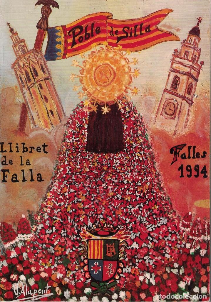Libros de segunda mano: (CA-017) - LLIBRET DE FALLA - POBLE DE SILLA 1994 - Foto 1