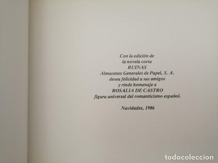 Libros de segunda mano: RUINAS (EDICI&Oacute;N NUMERADA AGP DE 500 EJEMPLARES) - Foto 7