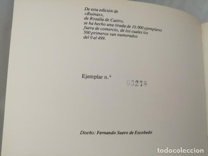 Libros de segunda mano: RUINAS (EDICI&Oacute;N NUMERADA AGP DE 500 EJEMPLARES) - Foto 8