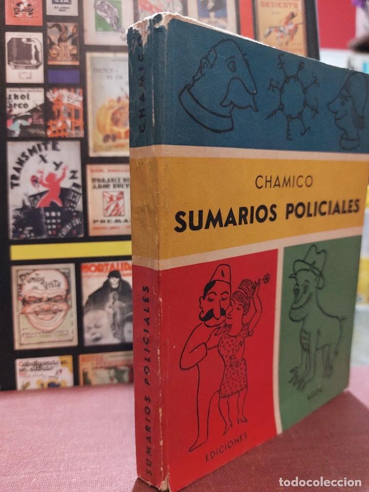 Libros de segunda mano: Chamico - Sumarios Policiales - 1955 - Foto 2