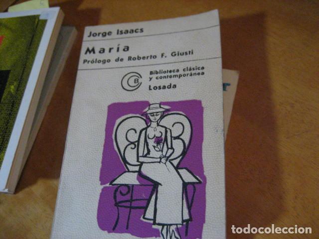 Libros de segunda mano: Mar&iacute;a. Jorge Isaacs. Losada, Ed. - Foto 1