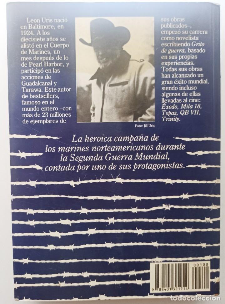 Libros de segunda mano: GRITO DE GUERRA - LEON URIS - Foto 2