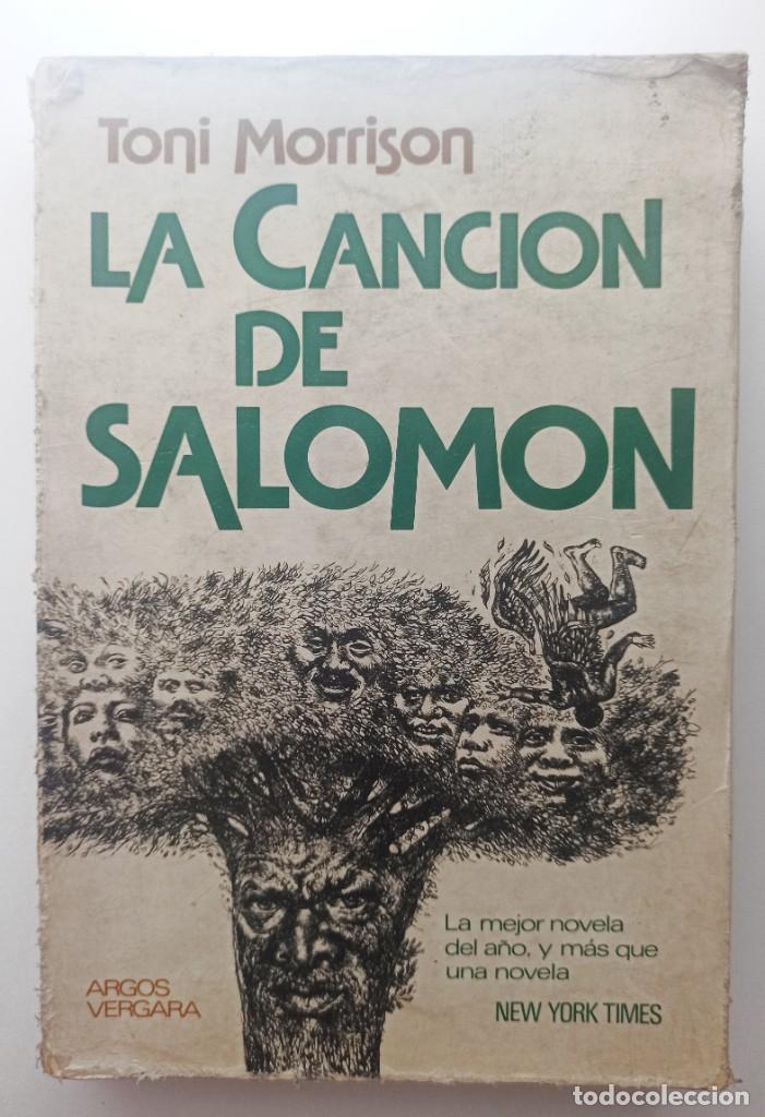 Libros de segunda mano: LA CANCION DE SALOMON - TONI MORRISON - Foto 1