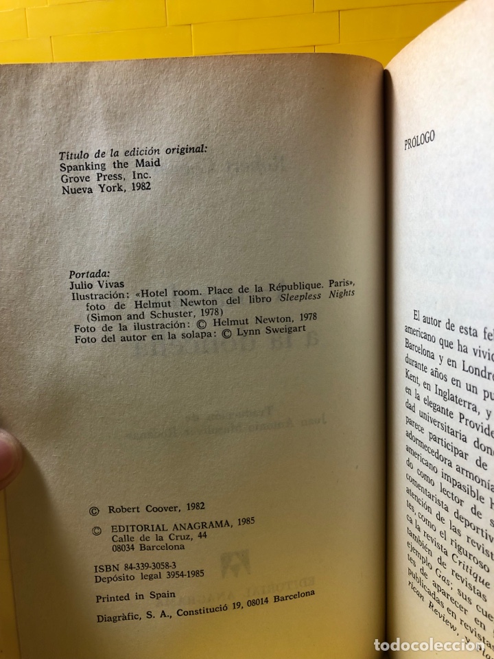 Libros de segunda mano: AZOTANDO A LA DONCELLA ● ROBERT COOVER ● ANAGRAMA ● - Foto 4