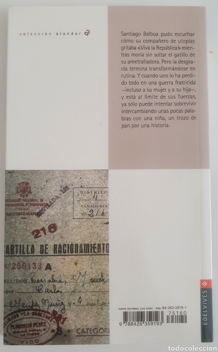 Libros de segunda mano: Palabras de pan Blanca &Aacute;lvarez - Foto 2