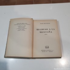 Libri di seconda mano: CO-3. REGRESO A LA MONTAÑA - ROGER FRISON-ROCHE, EDITORIAL JUVENTUD, 1°.EDICIÓN 1958.. Lote 357454640