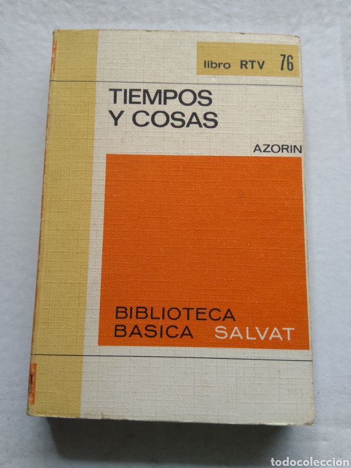 Libros de segunda mano: TIEMPOS Y COSAS/AZORIN - Foto 1