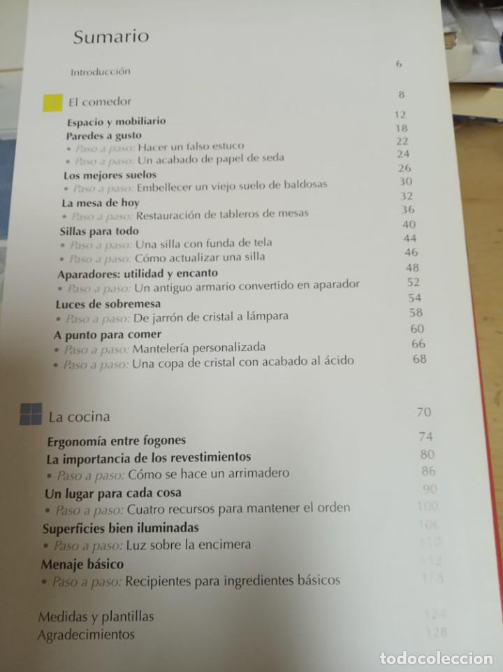Libros de segunda mano: DECO-HOGAR - COMEDOR Y COCINA - CIRCULO LECTORES 2003 - Foto 2