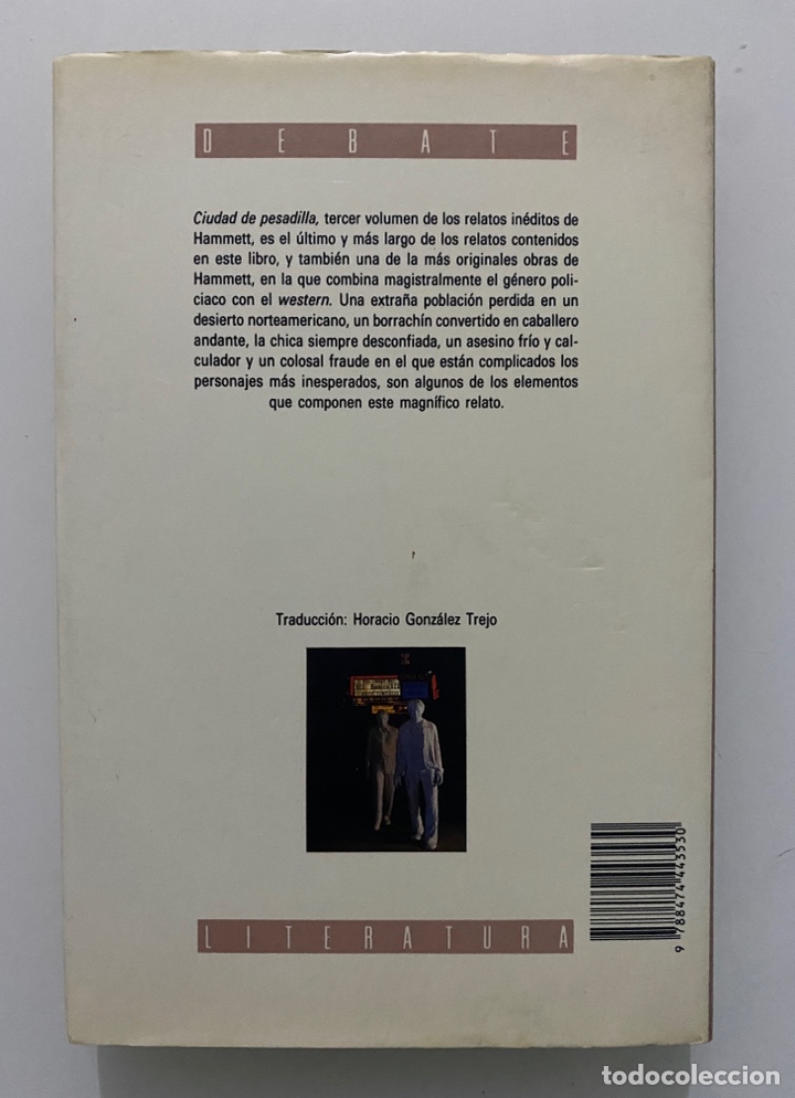 Libros de segunda mano: Ciudad de pesadilla - HAMMETT, Dashiell - Foto 2